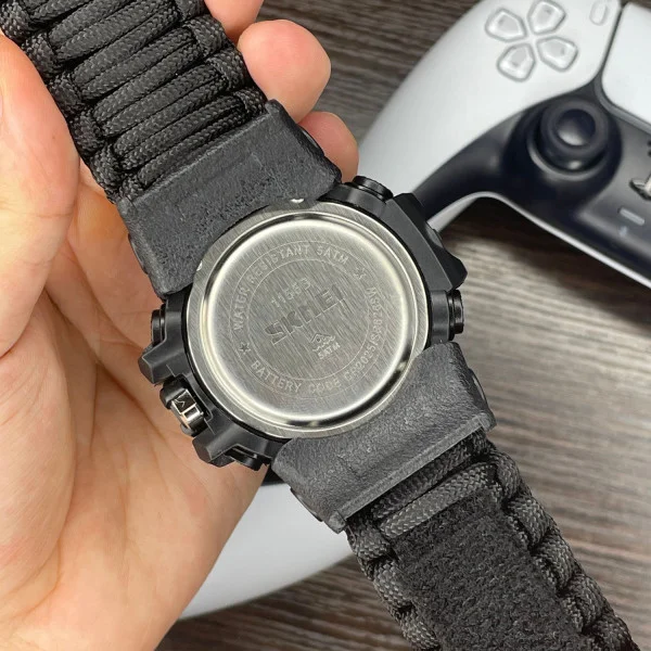 Чоловічий годинник Skmei 1155BNBK Black фото 4