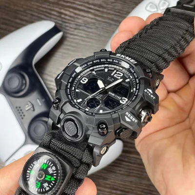 Чоловічий годинник Skmei 1155BNBK Black