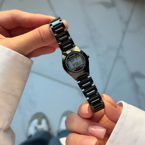 Жіночий годинник Skmei 2334BK Black фото 3