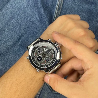 Чоловічий годинник Skmei 1515SI Silver