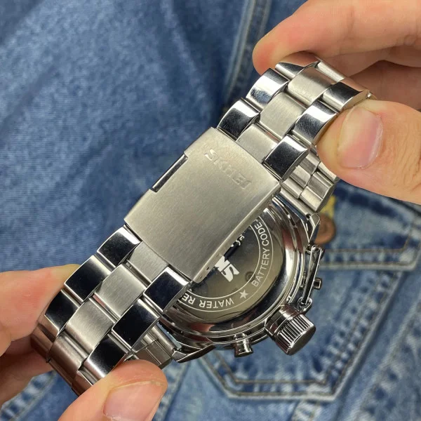 Мужские часы Skmei 1515SI Silver фото 5