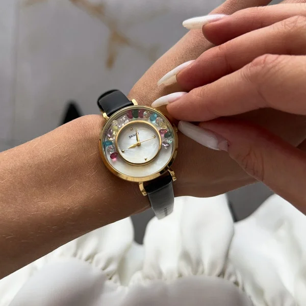 Жіночий годинник Skmei 2041GD Gold фото 5