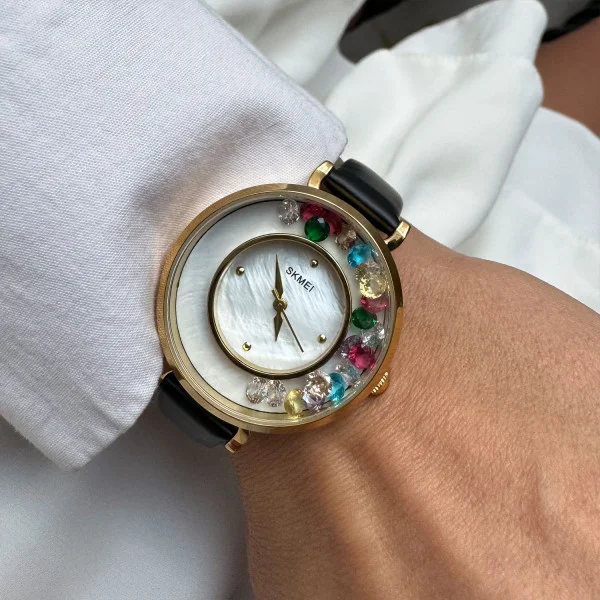 Жіночий годинник Skmei 2041GD Gold фото 6