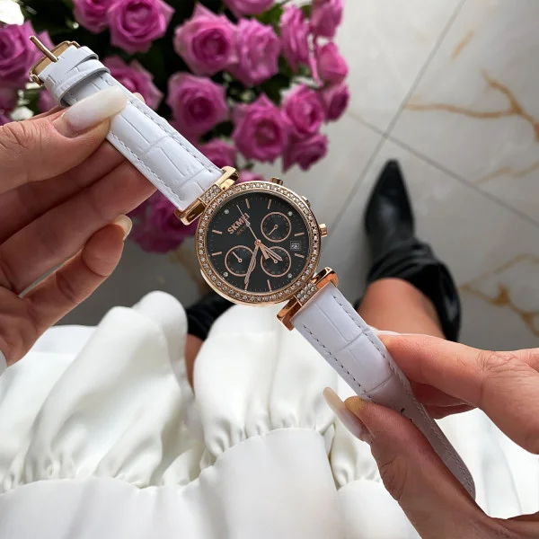 Жіночий годинник Skmei 2089RGWT Rose Gold-White фото 7