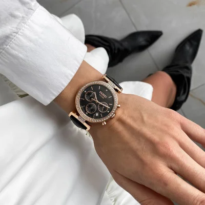 Жіночий годинник Skmei 2089RGBK Rose Gold-Black