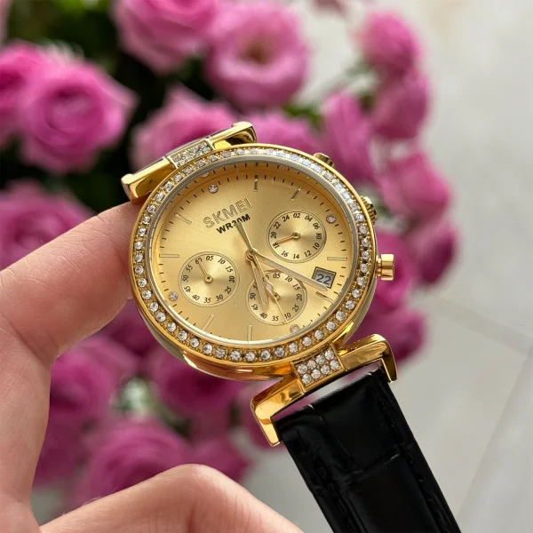 Жіночий годинник Skmei 2089GDGD Gold-Gold фото 3