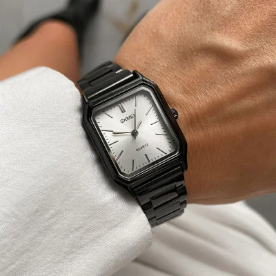 Жіночий годинник Skmei 2237BKSI Black-Silver