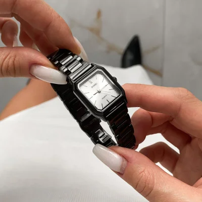 Жіночий годинник Skmei 2237BKSI Black-Silver