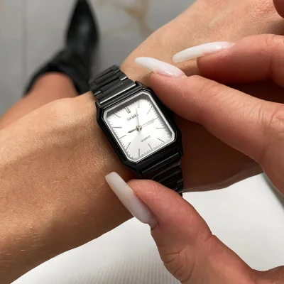 Жіночий годинник Skmei 2237BKSI Black-Silver