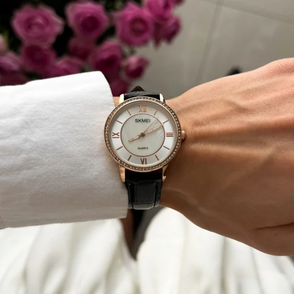 Жіночий годинник Skmei 2253RGBK Rose Gold-Black фото 7