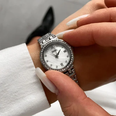 Жіночий годинник Skmei Q030SI Silver