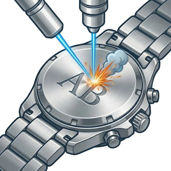 Персональне лазерне гравірування на годиннику (власні написи, цитати, символи, дати) фото 1