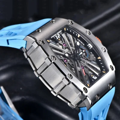 Чоловічий годинник Pagani Design PD-1738 Silver-Blue