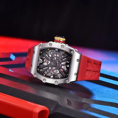 Чоловічий годинник Pagani Design PD-1738 Silver-Red
