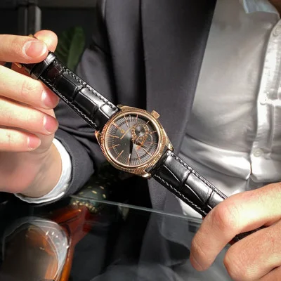Чоловічий годинник Pagani Design PD-1689 Gold-Black