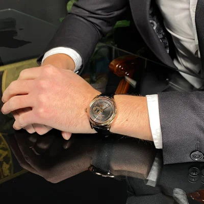 Чоловічий годинник Pagani Design PD-1689 Gold-Black