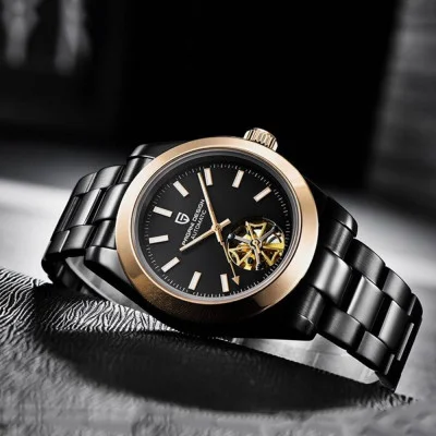Чоловічий годинник Pagani Design PD-1658 Gold-Black
