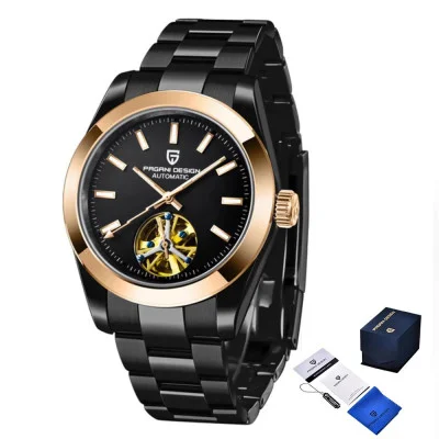Чоловічий годинник Pagani Design PD-1658 Gold-Black