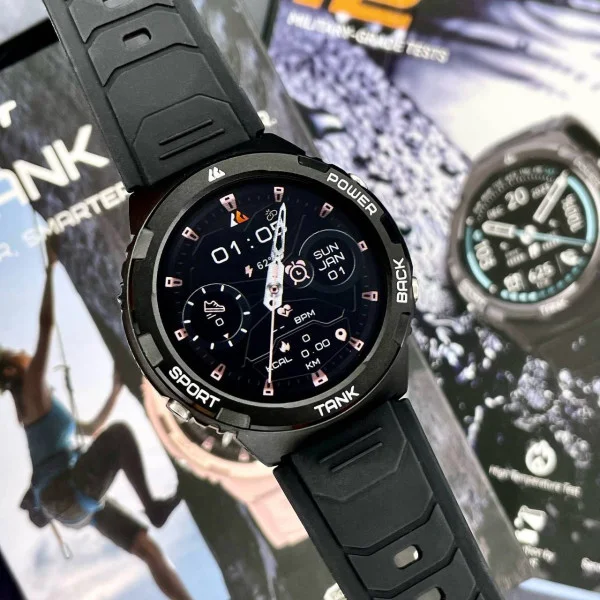 Спортивные Умные Часы Kospet Tank S1 Black + Спортивные Режимы, Водозащита, Звонки фото 21