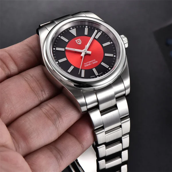 Мужские часы Pagani Design PD-1764 Silver-Red фото 3