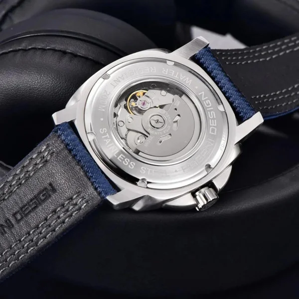 Мужские часы Pagani Design PD-1736 Silver-Blue фото 8