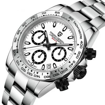 Чоловічий годинник Pagani Design PD-1727 Silver-White