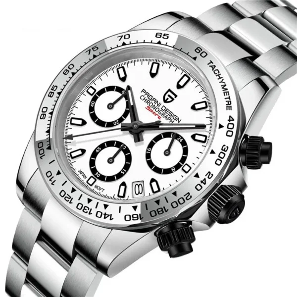 Мужские часы Pagani Design PD-1727 Silver-White фото 3