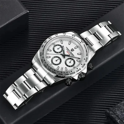 Чоловічий годинник Pagani Design PD-1727 Silver-White