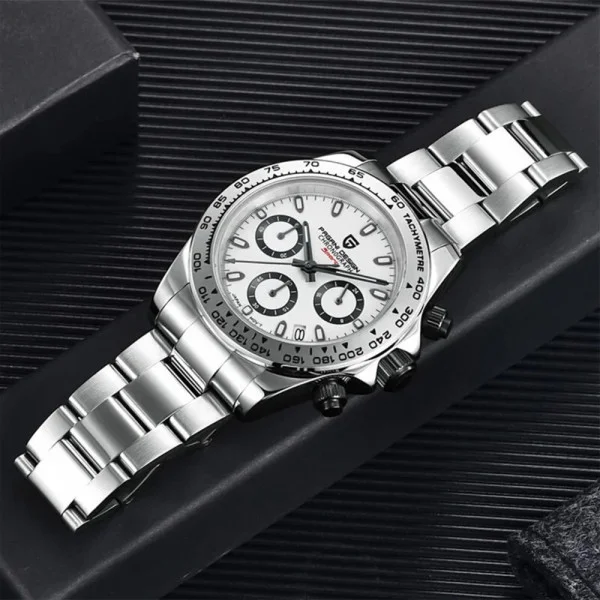 Мужские часы Pagani Design PD-1727 Silver-White фото 6