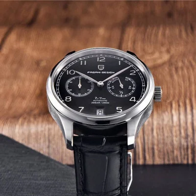 Чоловічий годинник Pagani Design PD-1722 Silver-Black