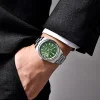 Мужские часы Pagani Design PD-1715 Silver-Green фото 3