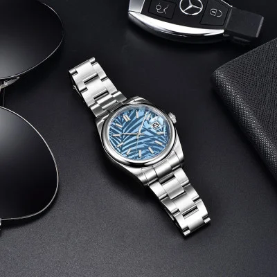 Чоловічий годинник Pagani Design PD-1715 Silver-Blue