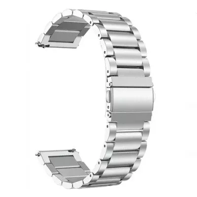 Браслет стальной для Смарт часов Silver