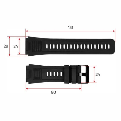 Ремінець для смарт годинника NX8 Black