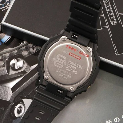 Ремінець + безель (рант) для Casio G-Shock GA-2100 Red SI