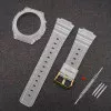 Ремешок + безель (рант) для Casio G-Shock GA-2100 Transl BK фото 2
