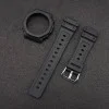 Ремешок + безель (рант) для Casio G-Shock GA-2100 Black SI фото 3