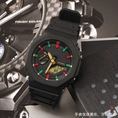 Ремінець + безель (рант) для Casio G-Shock GA-2100 Black SI