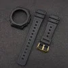 Ремешок + безель (рант) для Casio G-Shock GA-2100 Black GD фото 3