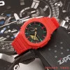 Ремешок + безель (рант) для Casio G-Shock GA-2100/GA-2110 Red Black фото 6