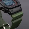 Ремешок для Casio G-Shock DW-5600/6900/G-5600/GW-M5610 Blue Black фото 7