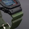 Ремінець для Casio G-Shock DW-5600/6900/G-5600/GW-M5610 Red Black фото 7