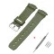 Ремешок для Casio G-Shock DW-6900 Army Green SI