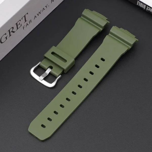 Ремешок для Casio G-Shock DW-6900 Army Green SI фото 3
