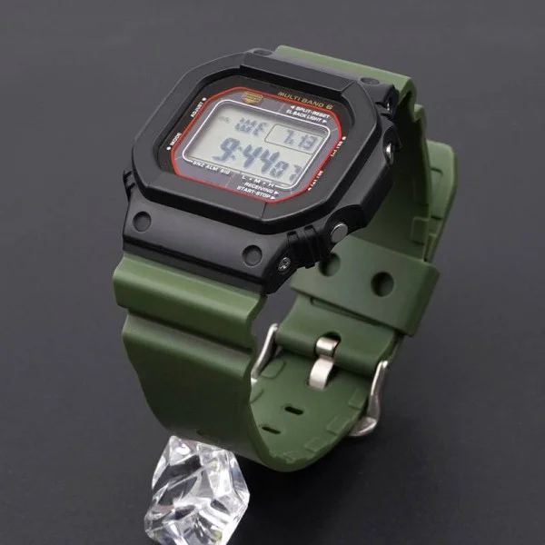 Ремешок для Casio G-Shock DW-6900 Army Green SI фото 10