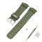 Ремешок для Casio G-Shock DW-6900 Army Green SI