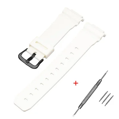 Ремінець для Casio G-Shock DW-6900 White BK