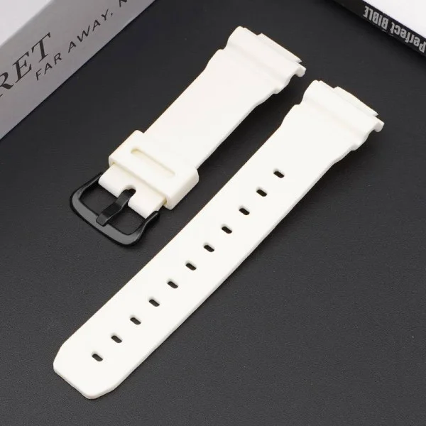 Ремешок для Casio G-Shock DW-6900 White BK фото 3