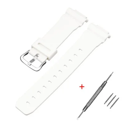 Ремешок для Casio G-Shock DW-6900 White SI