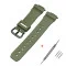 Ремешок для Casio G-Shock DW-6900 Army Green BK